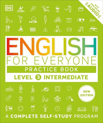 Cover image for English for Everyone Practice Book Level 3 Intermediate