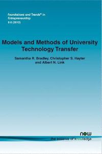 Cover image for Models and Methods of University Technology Transfer