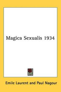 Cover image for Magica Sexualis 1934