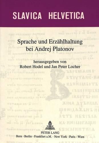 Cover image for Sprache Und Erzaehlhaltung Bei Andrej Platonov