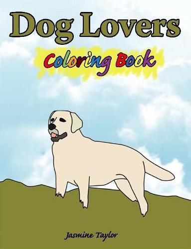 Cover image for Dog Lovers Coloring Book