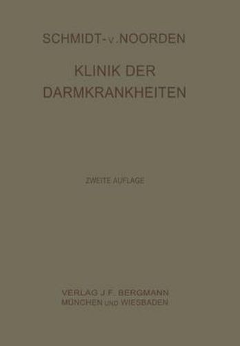 Klinik Der Darmkrankheiten