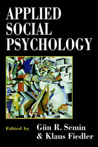 Cover image for Applied Social Psychology