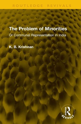 Cover image for The Problem of Minorities