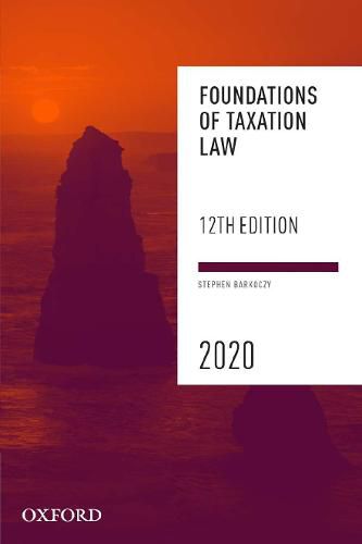 Cover image for Foundations of Taxation Law 2020