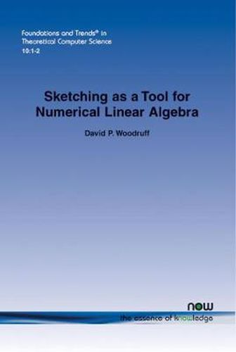 Sketching as a Tool for Numerical Linear Algebra