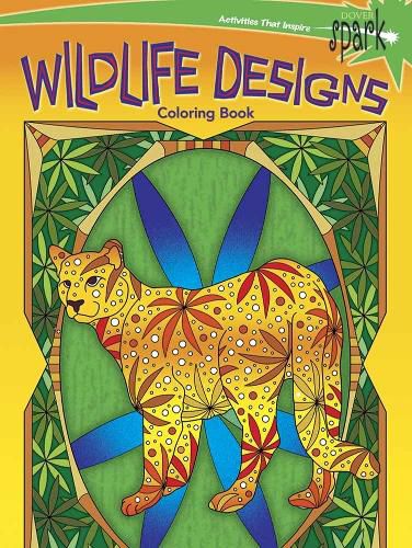 Cover image for SPARK Wildlife Designs Coloring Book