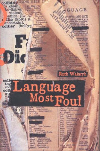 Cover image for Language Most Foul