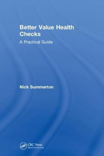 Cover image for Better Value Health Checks: A Practical Guide