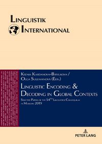 Cover image for Linguistic Encoding & Decoding in Global Contexts