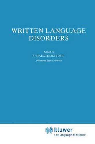 Cover image for Written Language Disorders
