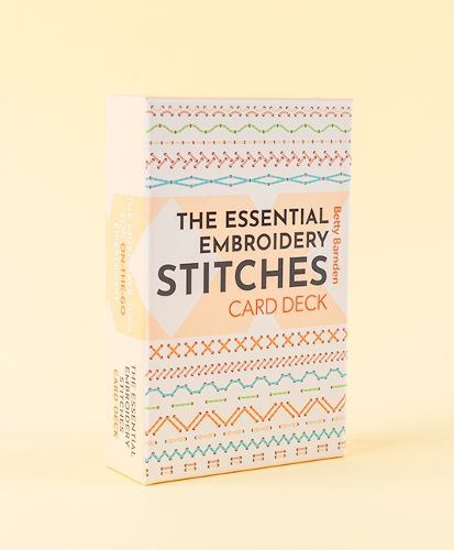 Cover image for The Essential Embroidery Stitches Card Deck