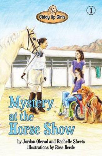 Cover image for Mystery at the Horse Show: Giddy Up Girls #1