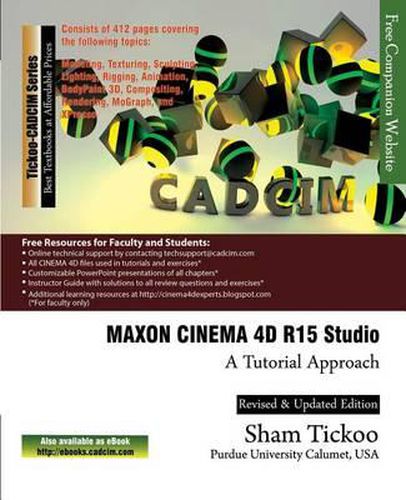 Cover image for MAXON CINEMA 4D R15 Studio: A Tutorial Approach