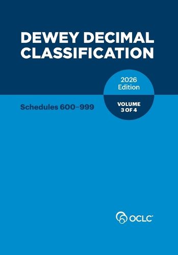 Cover image for Dewey Decimal Classification, 2026, Vol 3 of 4