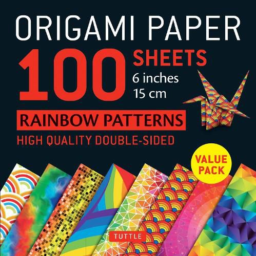 Cover image for Origami Paper: Rainbow Patterns