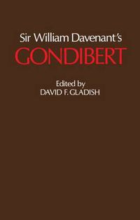 Cover image for Sir William Davenant's Gondibert