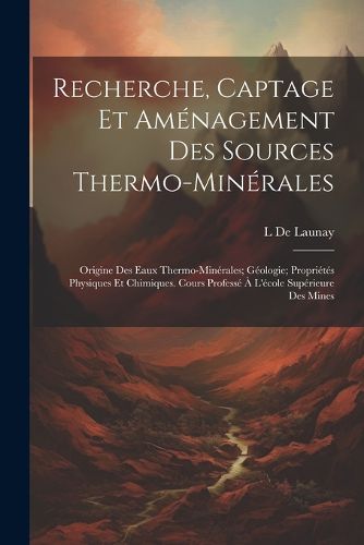 Cover image for Recherche, Captage Et Amenagement Des Sources Thermo-Minerales