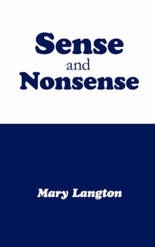 Cover image for Sense and Nonsense