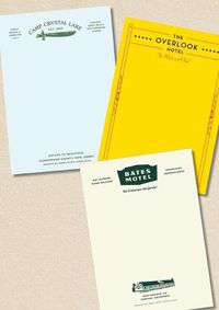 Cover image for Fictional Hotel Notepads: Horror Set