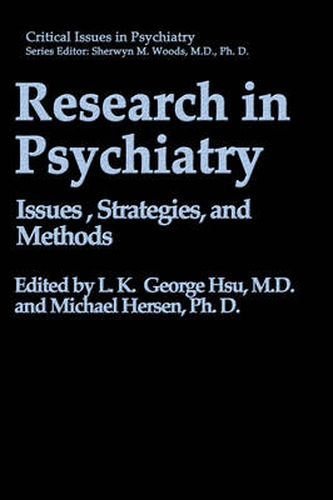 Cover image for Research in Psychiatry: Issues, Strategies, and Methods