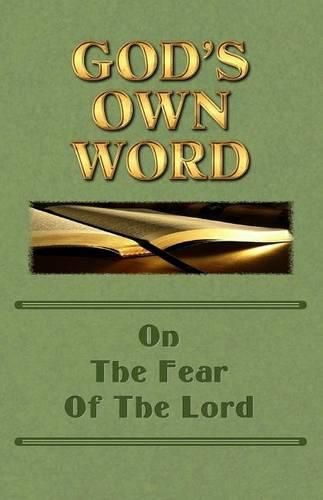 Cover image for God's Own Word On The Fear Of The Lord