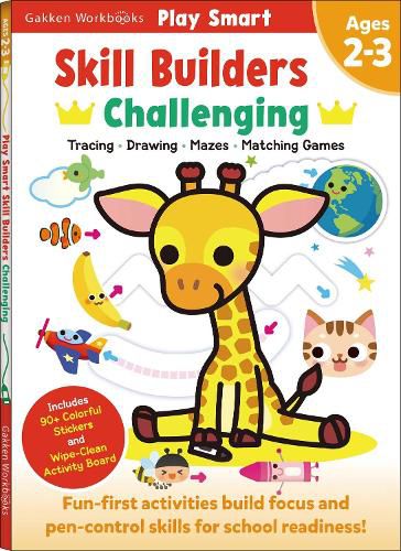 Cover image for Play Smart Skill Builders: Challenging - Age 2-3