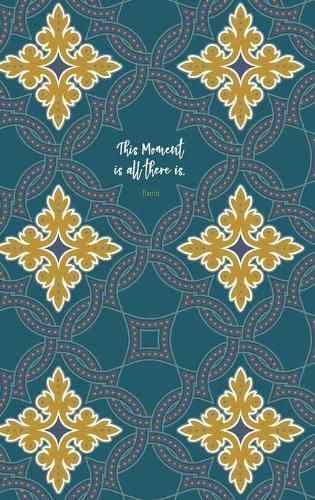 Cover image for Undated Planner - Diary - Journal - Rumi - Teal Tiles