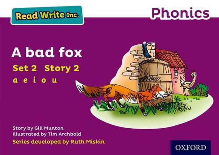 Cover image for Read Write Inc. Phonics: Purple Set 2 Storybook 2 A Bad Fox