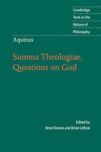 Cover image for Aquinas: Summa Theologiae, Questions on God