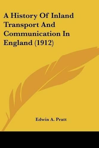 A History of Inland Transport and Communication in England (1912)