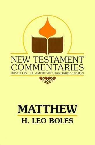 Cover image for Matthew: A Commentary on the Gospel According to Matthew