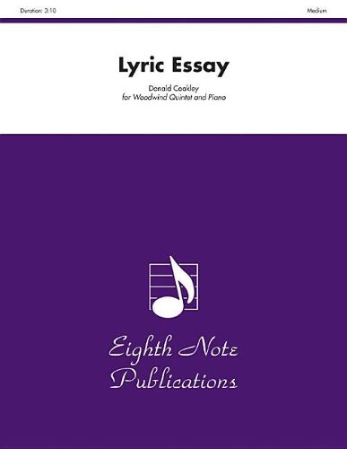 Cover image for Lyric Essay: Score & Parts