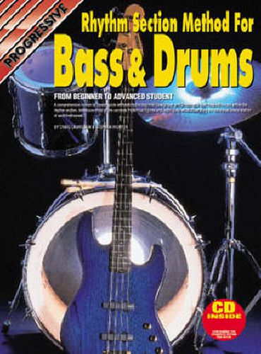 Cover image for Progressive Rhythm Section Method: For Bass and Drums