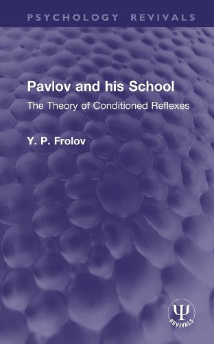Cover image for Pavlov and his School