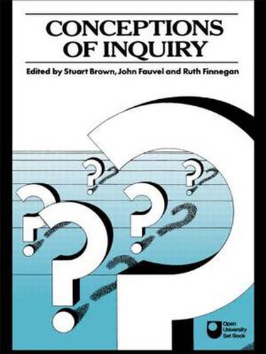 Cover image for Conceptions of Inquiry