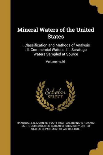 Cover image for Mineral Waters of the United States