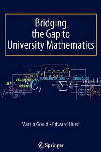 Cover image for Bridging the Gap to University Mathematics