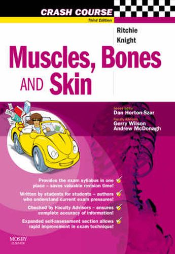 Cover image for Crash Course: Muscles, Bones and Skin