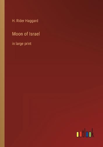 Cover image for Moon of Israel