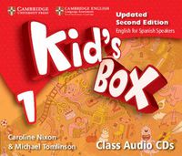 Cover image for Kid's Box Level 1 Class Audio CDs (4) Updated English for Spanish Speakers