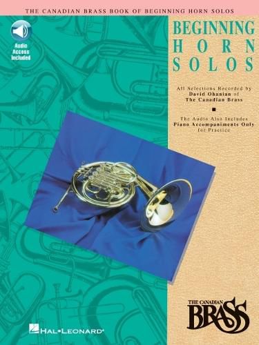 Cover image for Canadian Brass Book Of Beginning Horn Solos