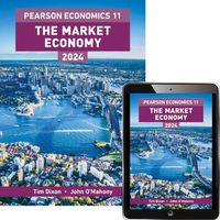 Cover image for Pearson Economics 11 The Market Economy 2024