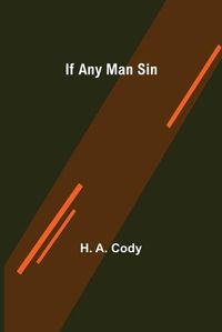 Cover image for If Any Man Sin