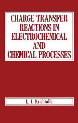 Cover image for Charge Transfer Reactions in Electrochemical and Chemical Processes