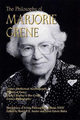 Cover image for The Philosophy of Marjorie Grene