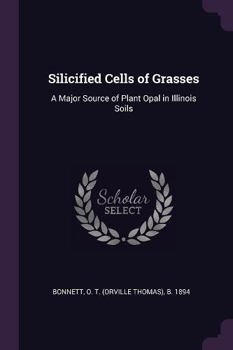 Cover image for Silicified Cells of Grasses