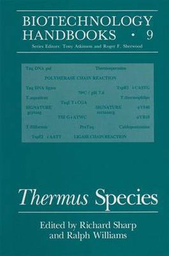 Cover image for Thermus Species