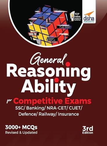 Cover image for General Reasoning Ability for Competitive Exams - Ssc/ Banking/ Nra Cet/ Cuet/ Defence/ Railway/ Insurance