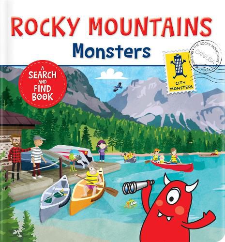 Rocky Mountains Monsters: A Search and Find Book